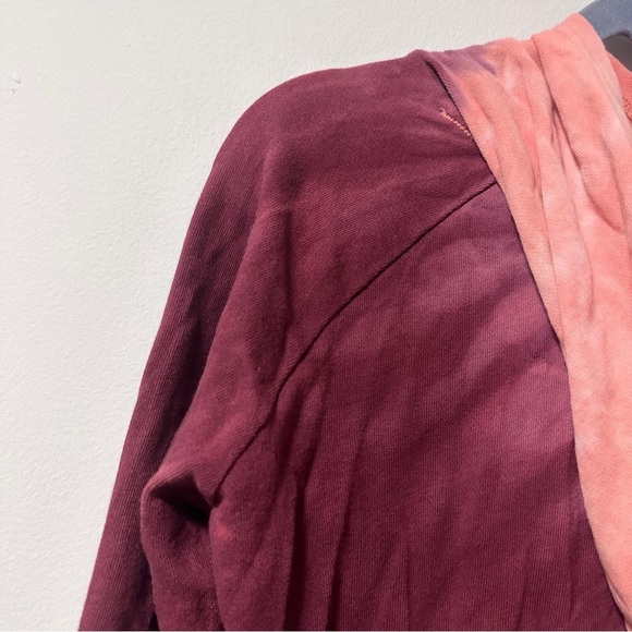 Old Navy French Terry Pullover Hoodie Pink Tie Dye Girl’s Size XL Spring Boho - Picture 7 of 15